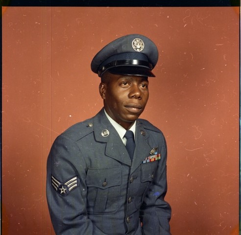 Sgt. Carl Harris, stationed at the Charleston Air Force Base, 1968